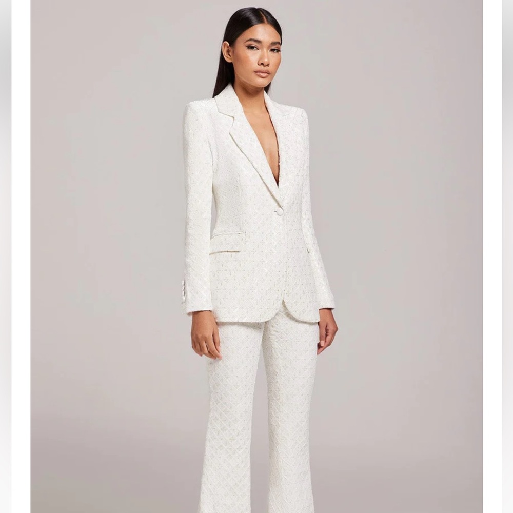 Nadine Merabi Suit - Meghan Pants and Meghan Blazer